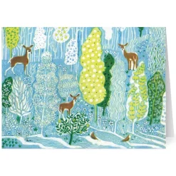 Malta: Deer and Trees Holiday Cards