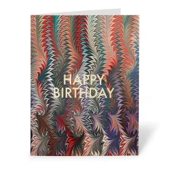 Marbled Papers Greeting Cards