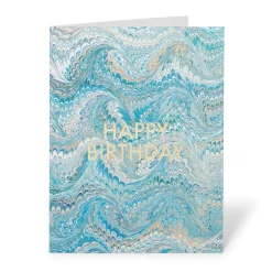 Marbled Papers Greeting Cards