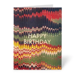 Marbled Papers Greeting Cards