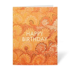 Marbled Papers Greeting Cards