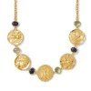 Mediterranean Coin Statement Necklace