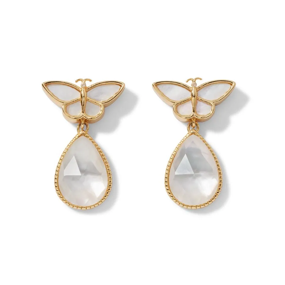 Meiji Butterfly Drop Earrings