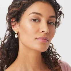 Meiji Butterfly Drop Earrings