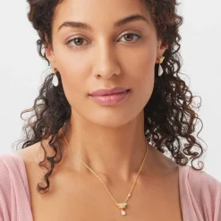 Meiji Butterfly Drop Earrings