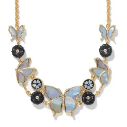 Meiji Butterfly Statement Necklace