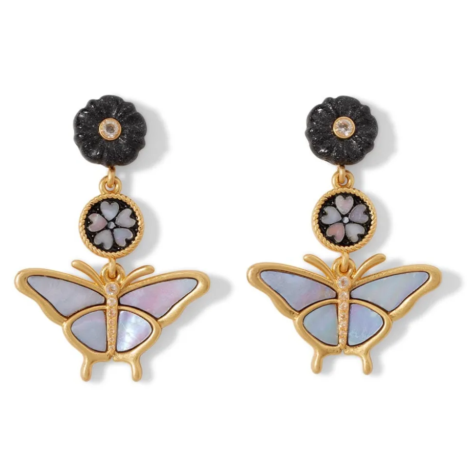Meiji Butterfly Statement Earrings