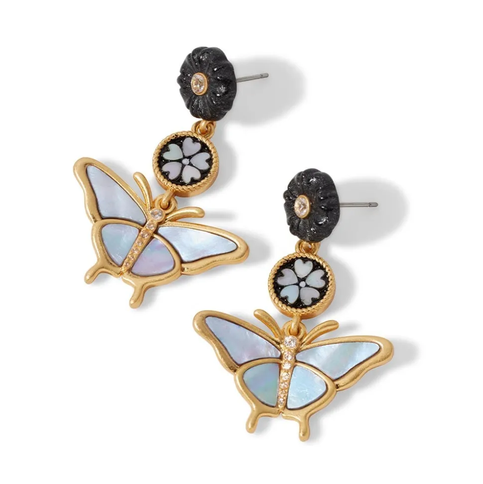 Meiji Butterfly Statement Earrings