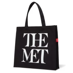 Met Logo Canvas Tote