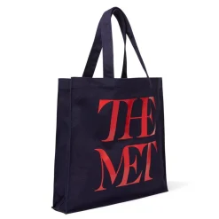 Met Logo Canvas Tote