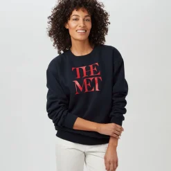 Met Logo Crew Neck Sweatshirt