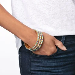 Middle Kingdom Cylindrical Bead Bangles