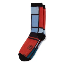 Mondrian Composition Socks