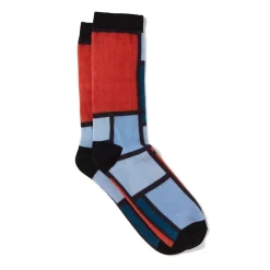 Mondrian Composition Socks