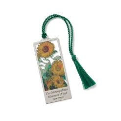 Monet Sunflowers Bookmark