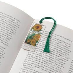 Monet Sunflowers Bookmark