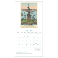 New York in Art Mini Wall Calendar 2025