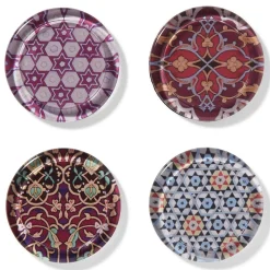 Persian Patterns Glass Coasters