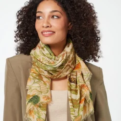 Portuguese Garden Oblong Scarf
