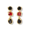 Rococo Motifs Drop Earrings