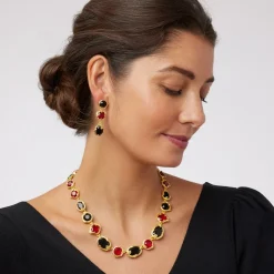 Rococo Motifs Drop Earrings