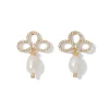 Royal Tudor Pearl Drop Earrings