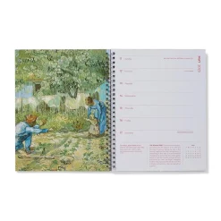 Seasons of Impressionism Spiral-Bound Engagement Calendar 2025