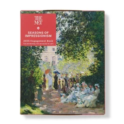 Seasons of Impressionism Spiral-Bound Engagement Calendar 2025