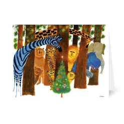 Seiden: Forest Frolic Holiday Cards