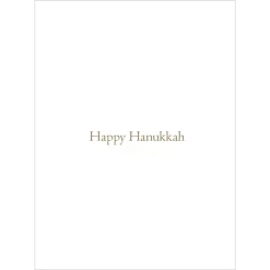 Sklar: Golden Lights Hanukkah Cards