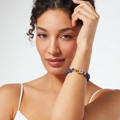 Spanish Baldric Lapis Braided Bracelet