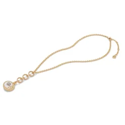 Spanish Day and Night Reversible Lariat Pendant Necklace