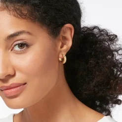 Star Huggie Earrings