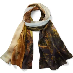 Sublime Landscapes Durand Oversize Oblong Silk Scarf