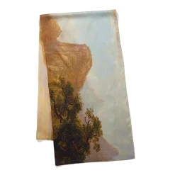 Sublime Landscapes Durand Oversize Oblong Silk Scarf