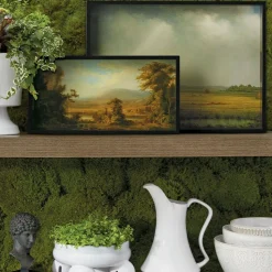 Sublime Landscapes Heade Newburyport Meadows Large Lacquer Tray