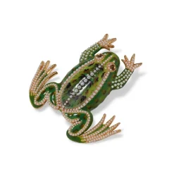 Swiss Frog Brooch