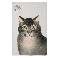 The Favorite Cat Tea Towel
