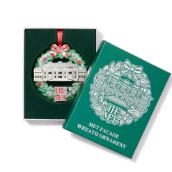 The Met Facade Wreath Ornament