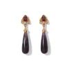 Turkish Amethyst Drop Earrings