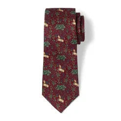 Unicorn in a Garden Silk Necktie