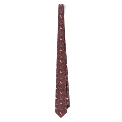 Unicorn in a Garden Silk Necktie