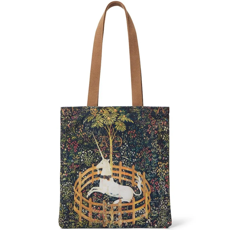 Unicorn in a Garden Tote
