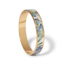 Van Gogh Irises Enamel Bangle