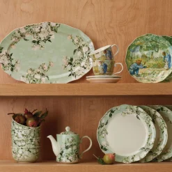 Van Gogh Roses Dinner Plate