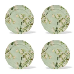 Van Gogh Roses Salad Plate