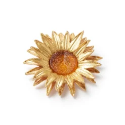 Van Gogh Sunflower Brooch