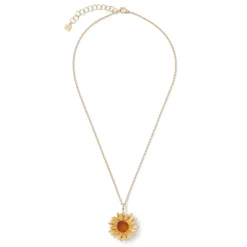 Van Gogh Sunflower Pendant Necklace