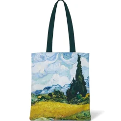 Van Gogh Wheat Field with Cypresses Tote