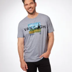 Van Gogh Wheat Field With Cypresses Unisex Tee